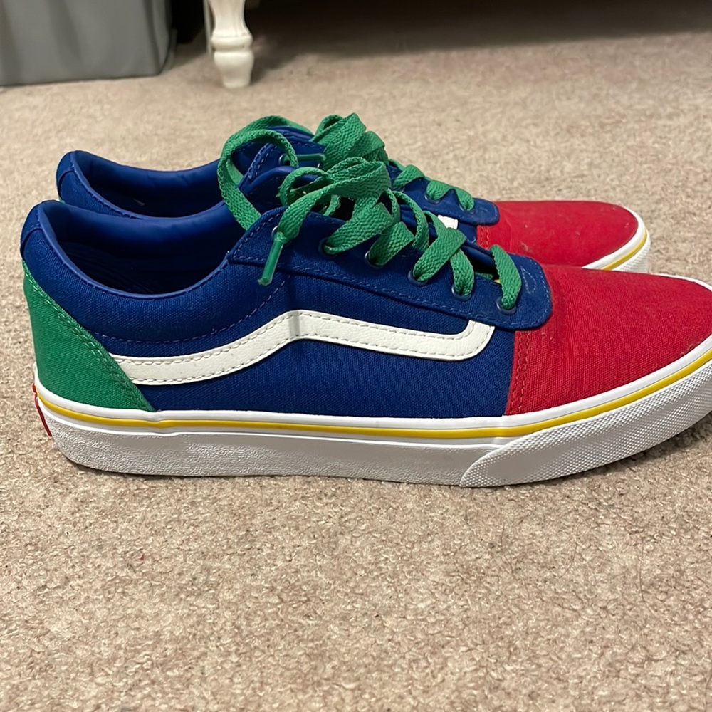 Multicolor vans